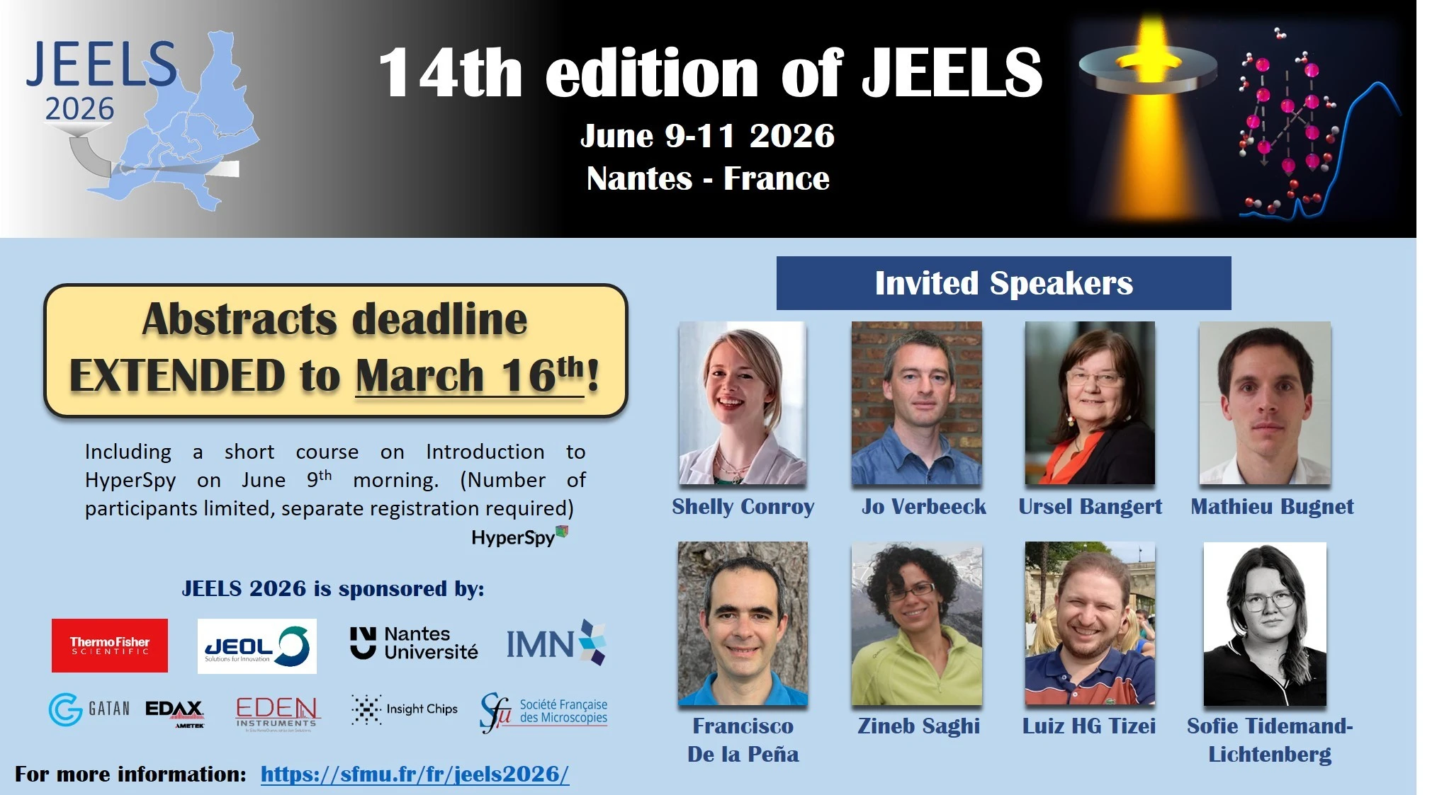 JEELS 2026 - 14e édition des Journées de l'EELS